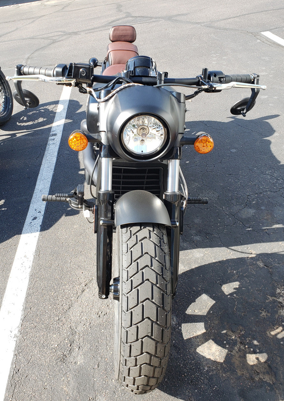 Zero Drag Bar - GLOSS BLACK - Indian Scout/Scout Bobber/Scout Rogue