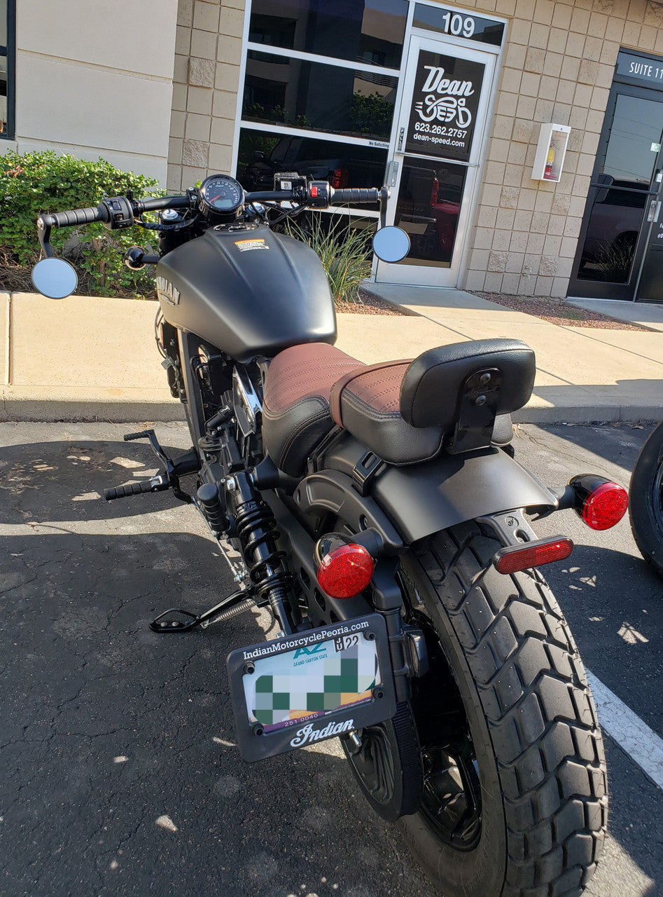 Zero Drag Bar - GLOSS BLACK - Indian Scout/Scout Bobber/Scout Rogue