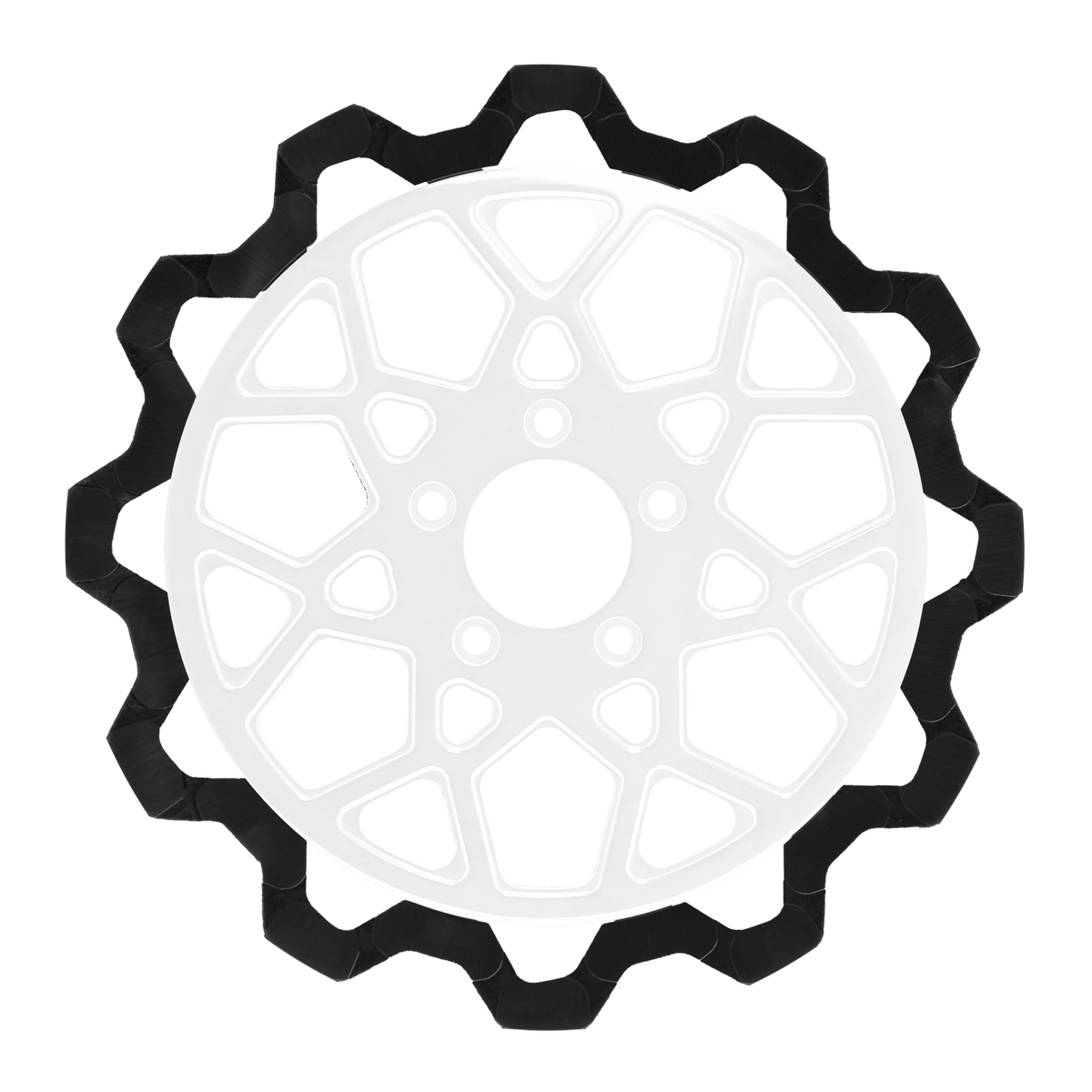 Oversized 13" Bow-Tie Front Rotors