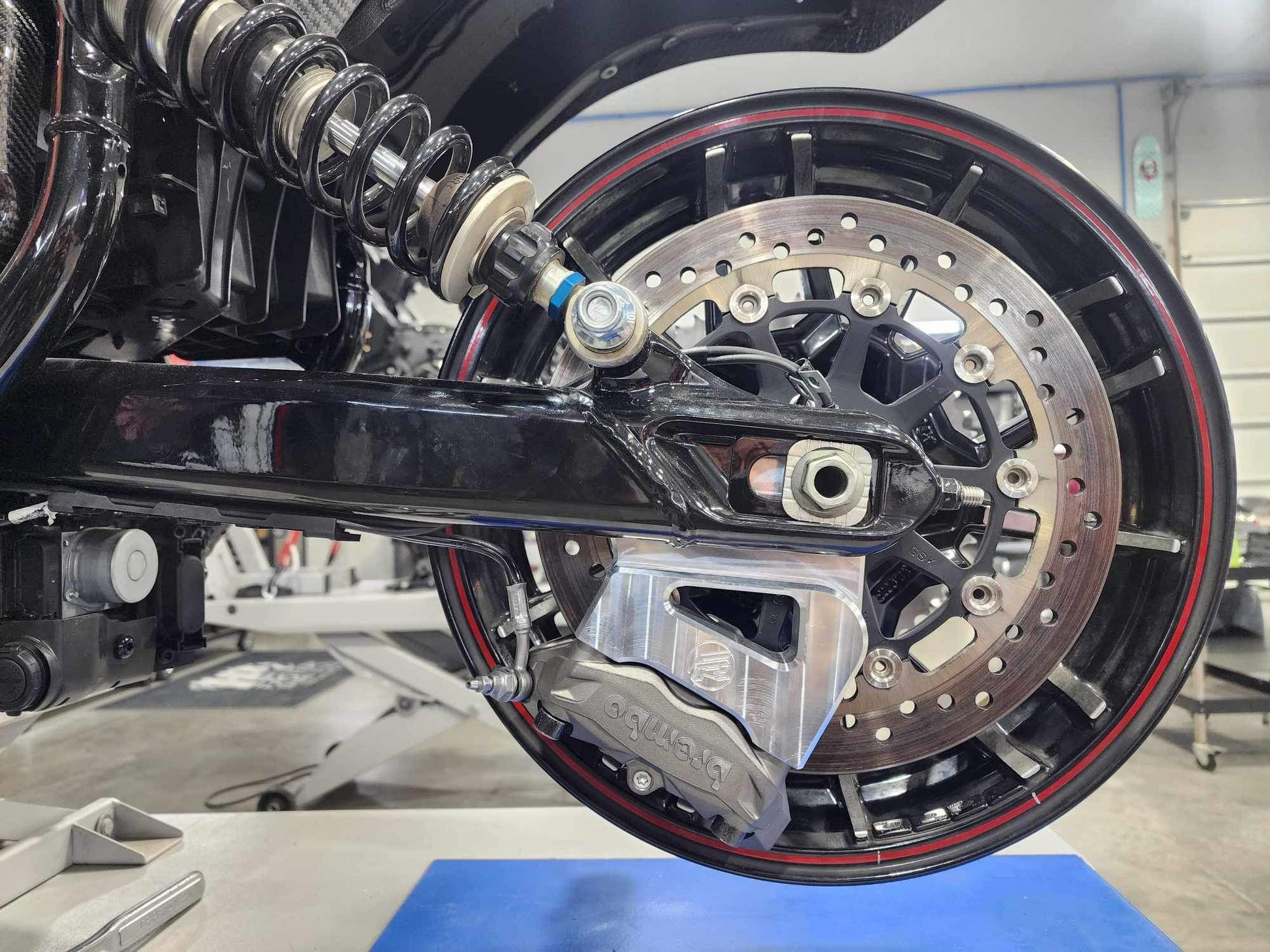 Forever Rad 100MM Rear Caliper Bracket For Indian Challenger, Sport Chief, Pursuit, Chief, Chieftain, Springfield - Forever Rad-Forever Rad
