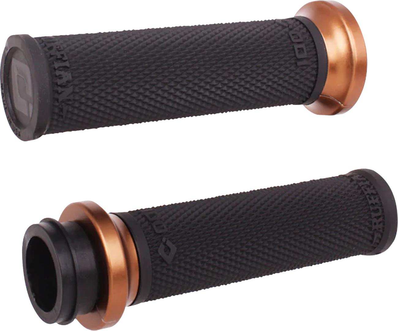 ODI Ruffian Lock-On Street Grips - Indian TBW - Black/Bronze V30ITWB-Z