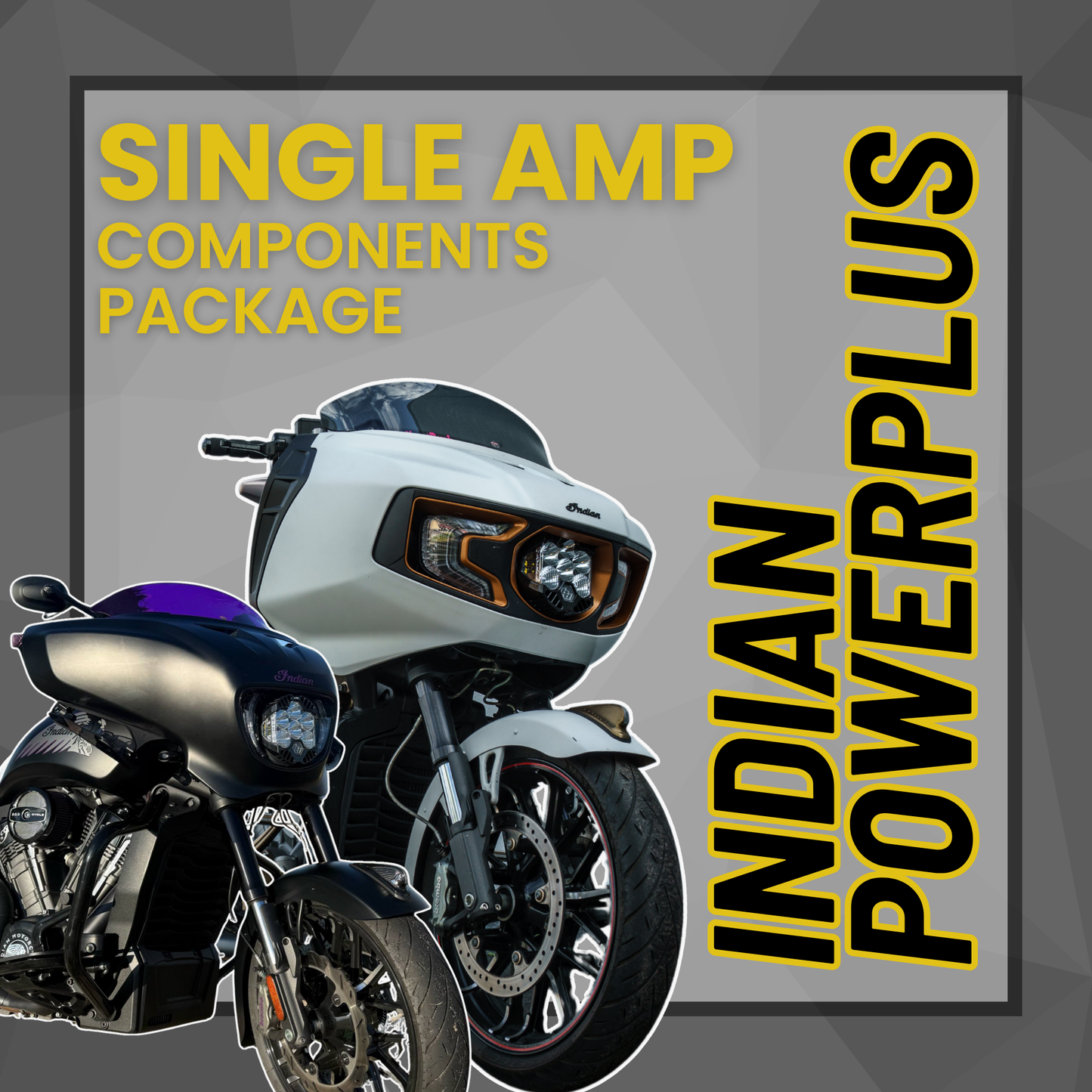 Indian Powerplus Single Amp Components Package
