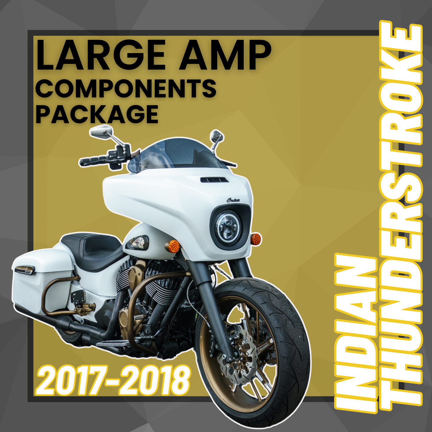 Indian Thunderstroke Platform (2017-2018) Large Amp Components Package