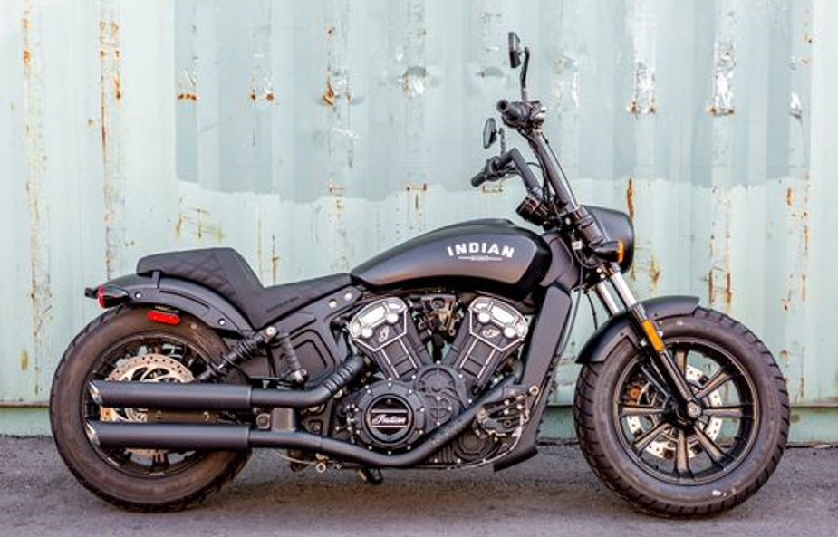 2018 2023 Indian Scout Bobber Step Up Seat Black W Black