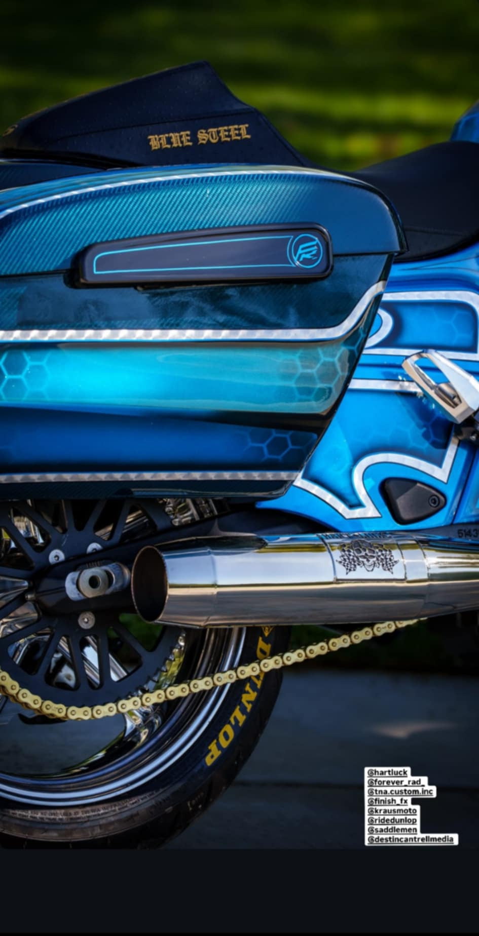 Forever Rad Indian saddlebag hinge covers - Forever Rad-Forever Rad