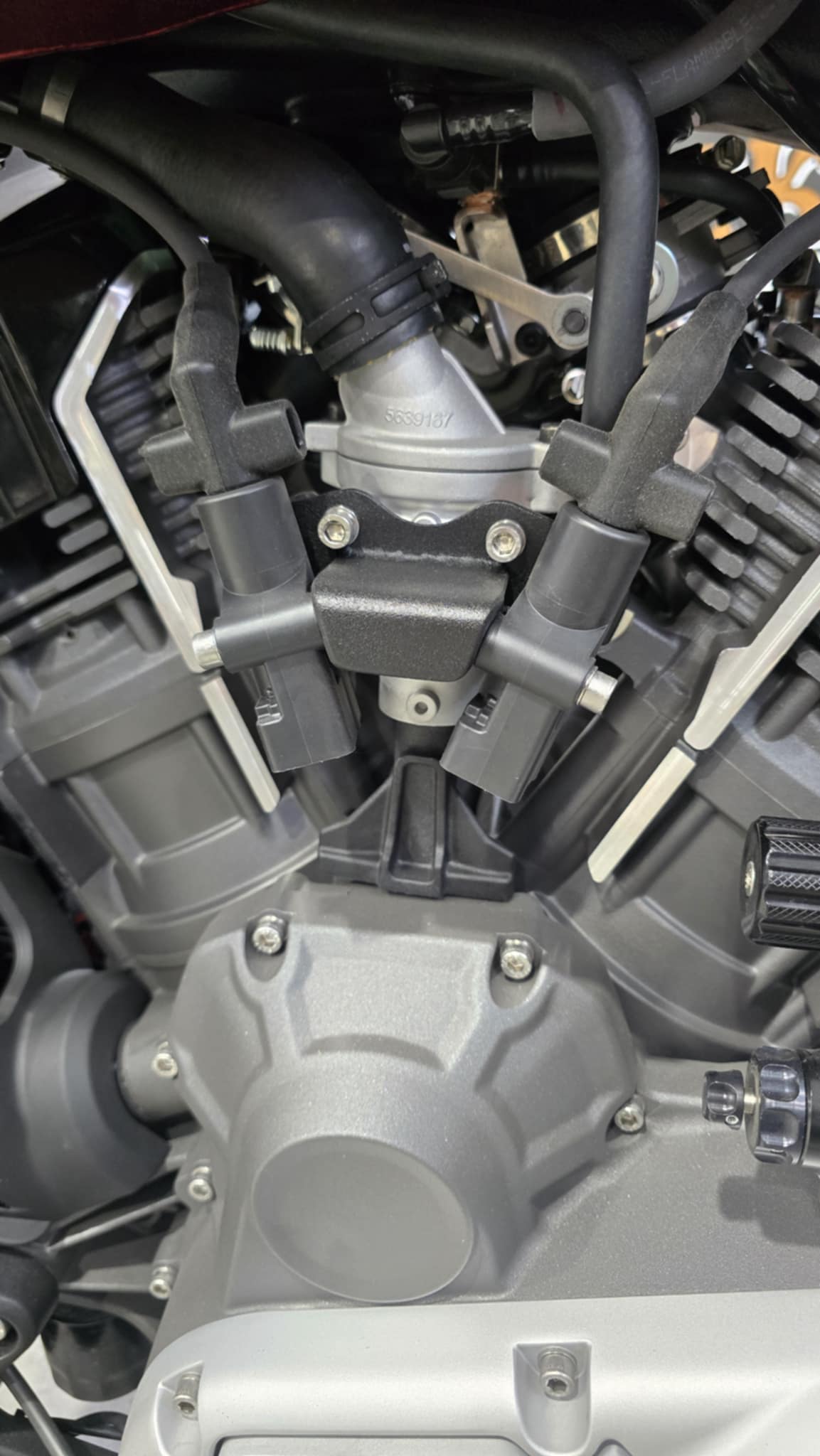 Indian Power Plus Engine Coil Bracket - Forever Rad-Forever Rad