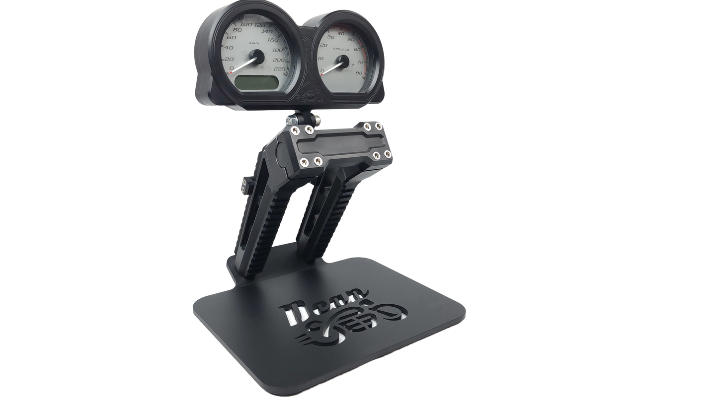 Harley Roadglide pic rail gauge pod kit