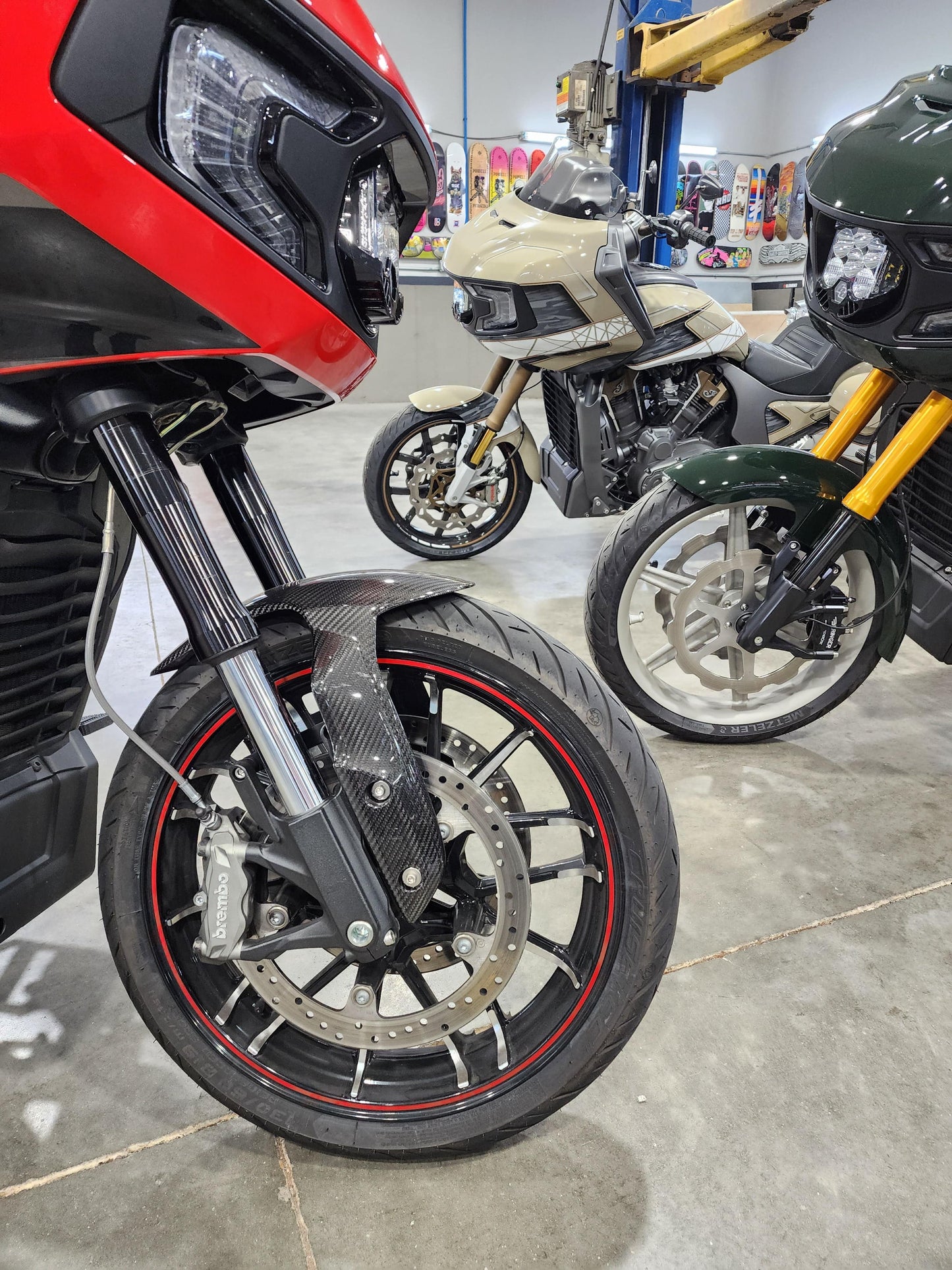 Forever Rad FTR Front Fender conversion for Indian Challenger/ Pursuit/ Sport Chief - Forever Rad-Forever Rad
