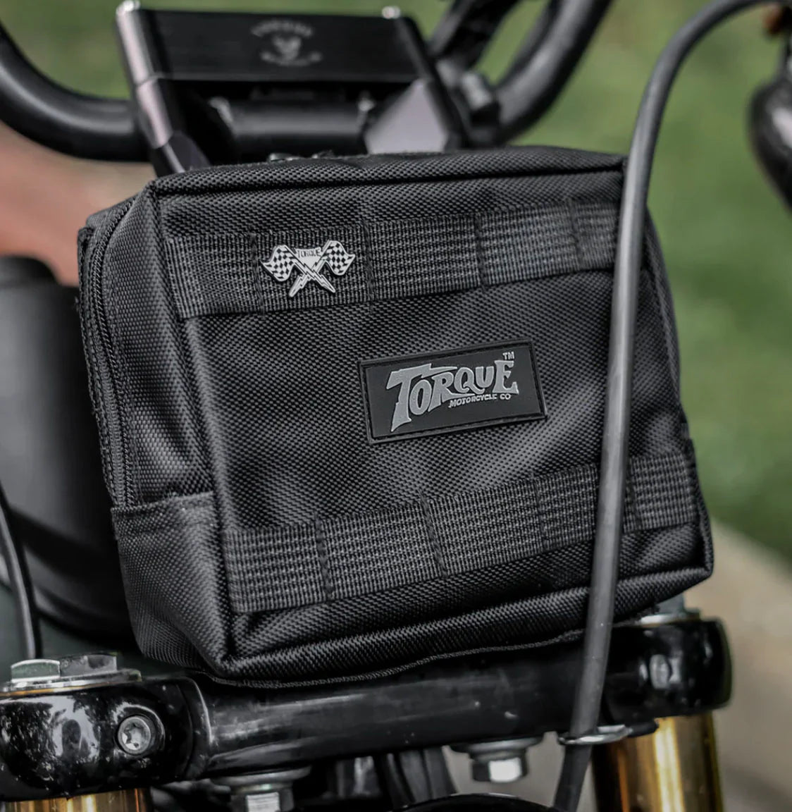 Indian motorcycle handlebar deals bag