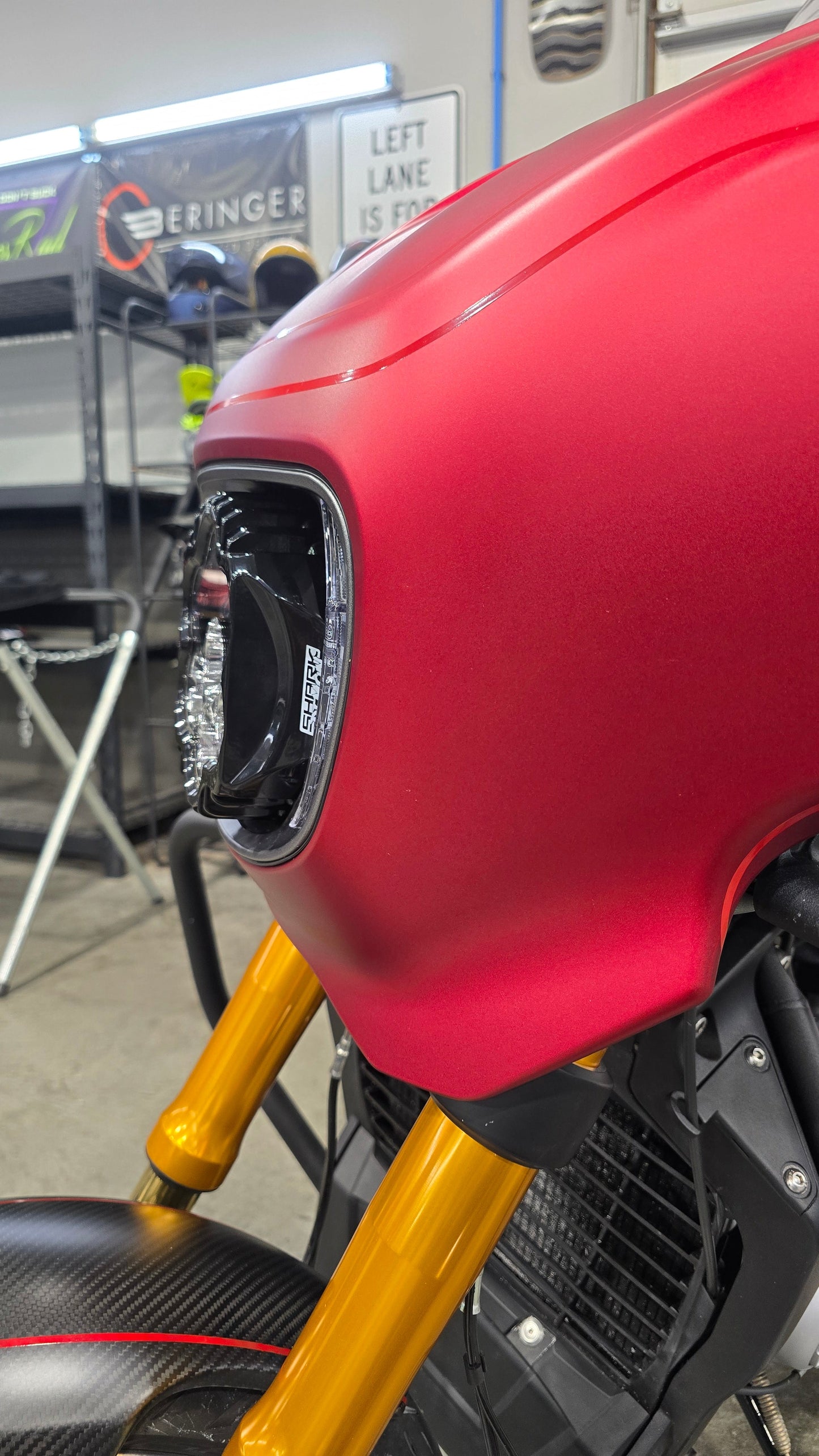 Forever Rad Custom Dynamics Shark Demon Headlight for 25+ Indian Power Plus Chieftain & Roadmaster - Forever Rad-Forever Rad