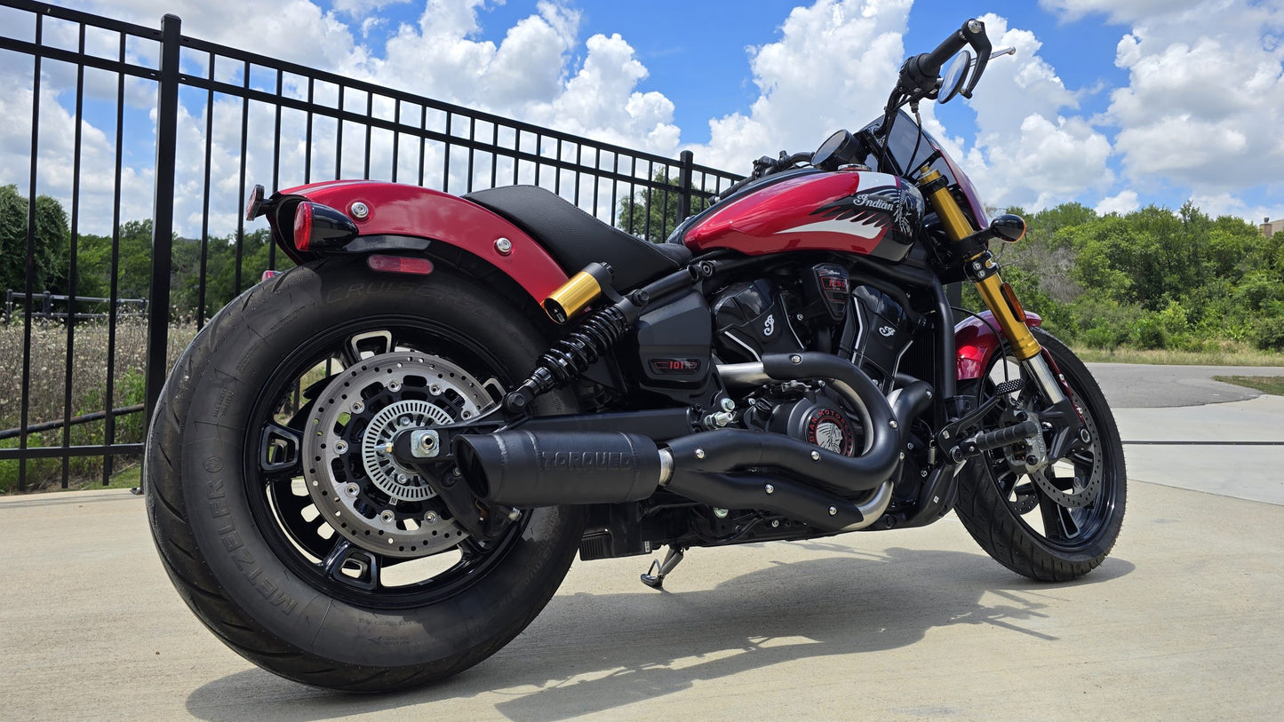 Torqued 2-1 Exhaust For 2025 Indian Scout