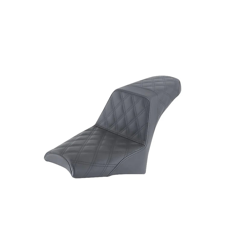 2018-2023 Indian Scout Bobber Step-Up™ Seat - Black W/Black Lattice Stitching