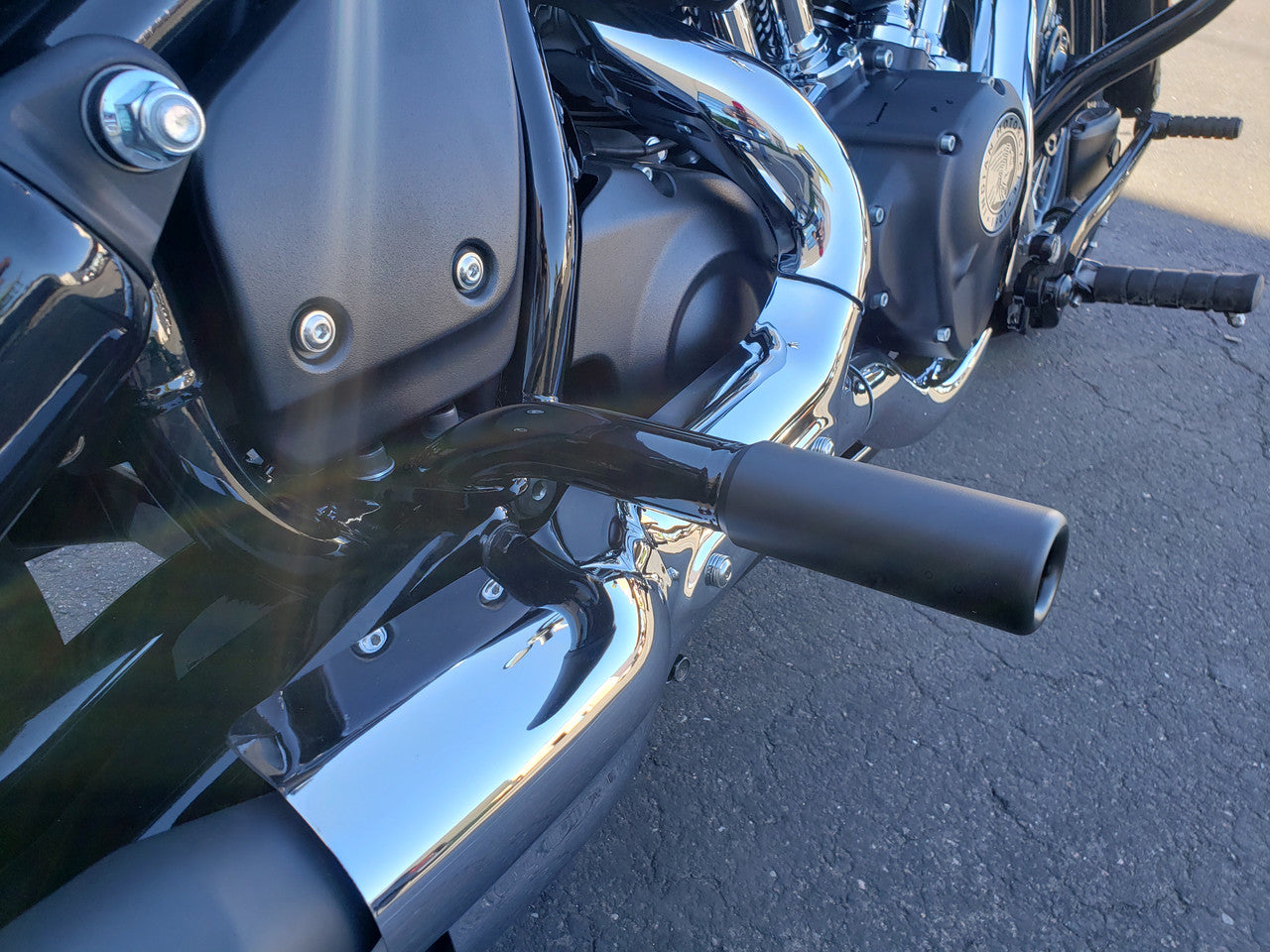 '22+ Indian Chief Rear Sliders / Passenger Foot Rests (sold as a pair)