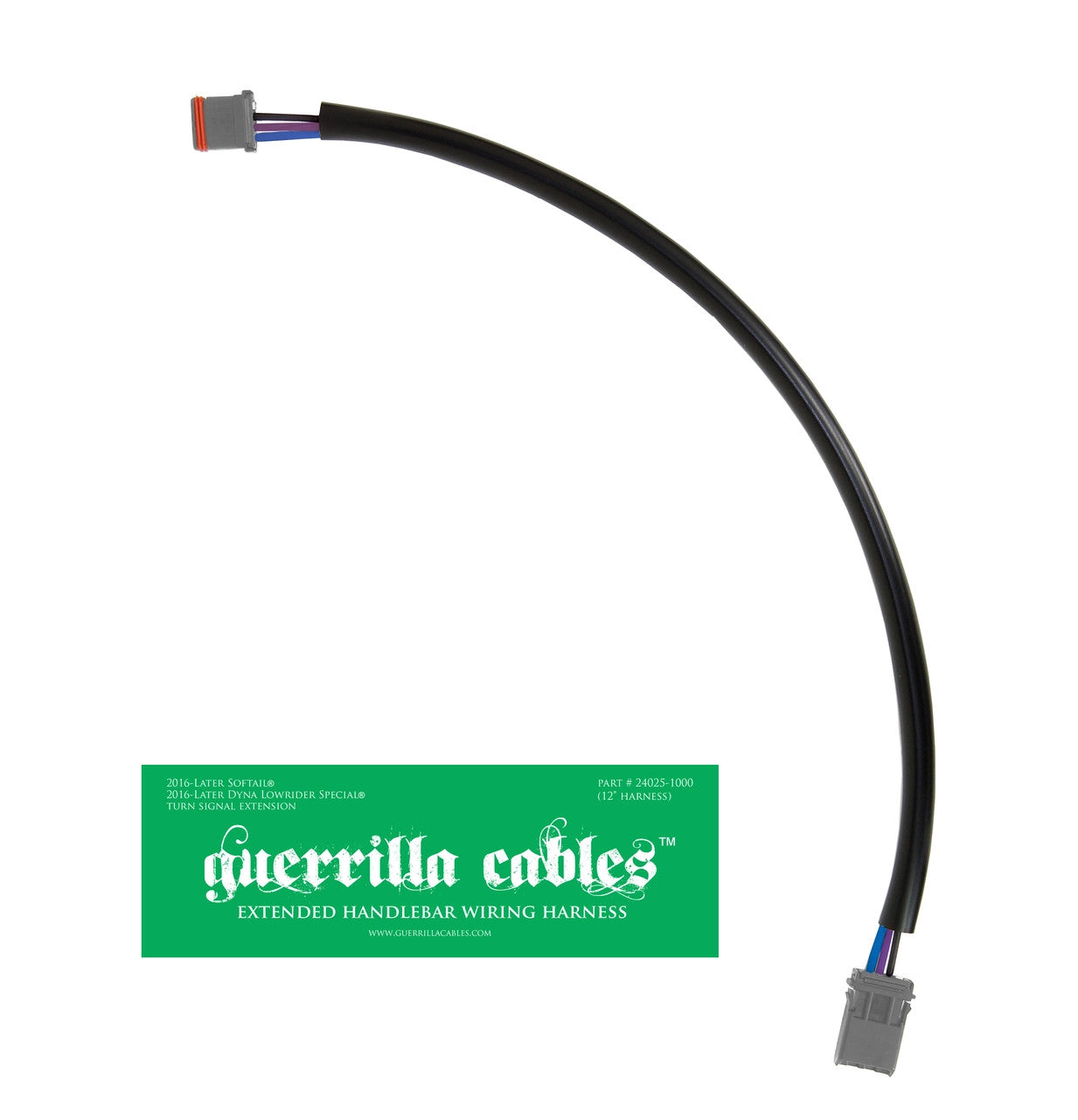 Guerrilla Cables - Harley Davidson - 2016-2022 Turn Signal Extension Kits