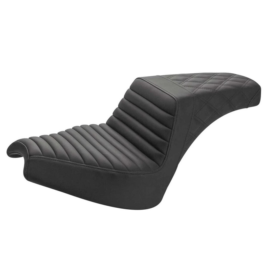 Customizable '22+ Indian®  Chief, Chief Dark Horse Step-Up Seat - Black