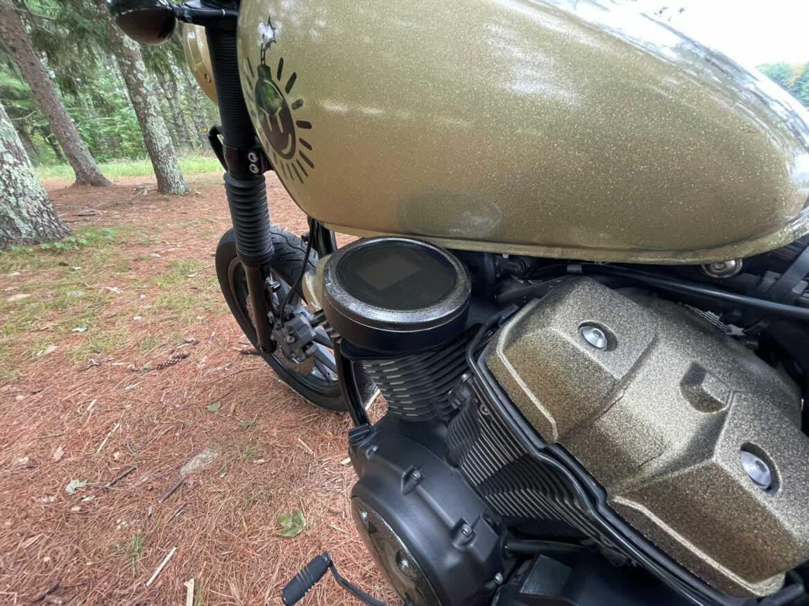 Yamaha Bolt Gauge Relocation bracket