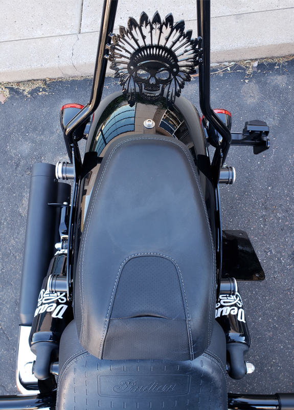 22+ Indian Chief Slim Side Wicked Sissy Bar