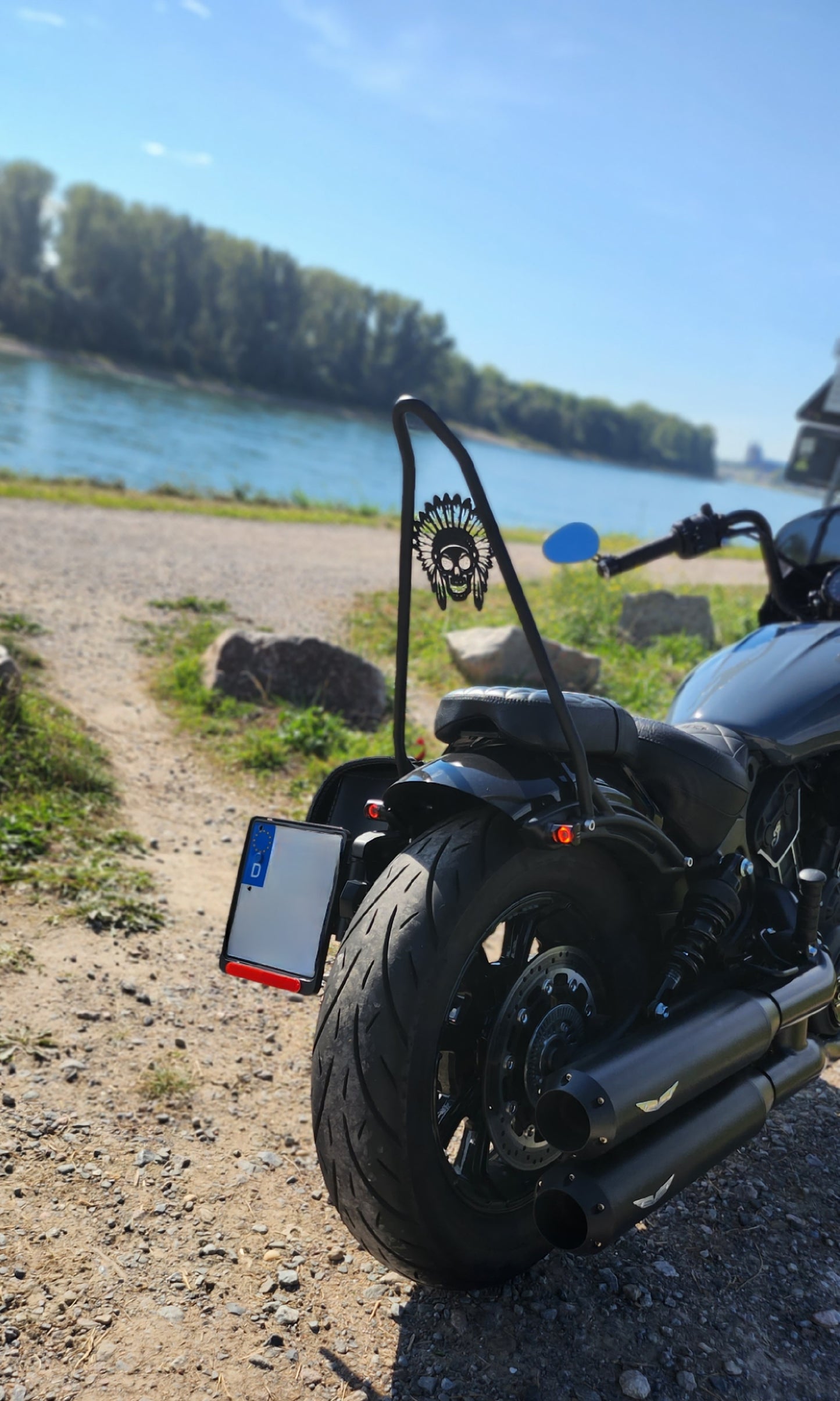 Scout Bobber/Rogue Classic Sissy Bar