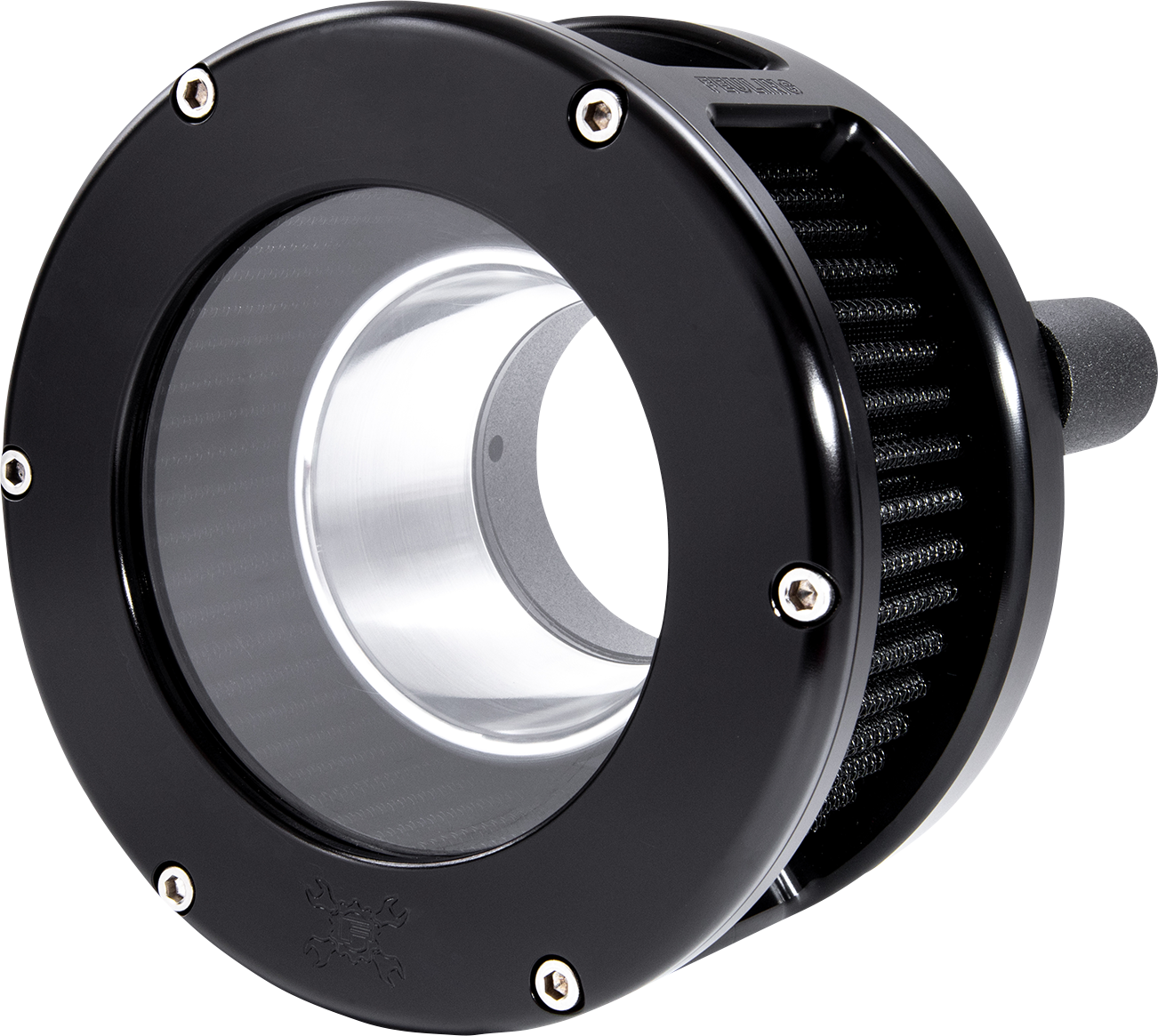 FEULING PARTS BA Series Air Cleaner Kit - Black Anodized - Black Filter 5534
