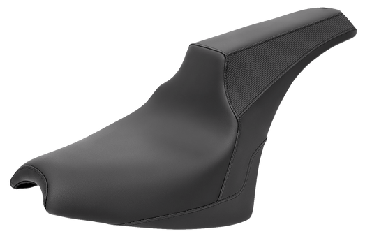 SADDLEMEN Carey Hart Signature Series Seat - Black w/ Black Stitching - Chief '22-'24 I21-04-HART