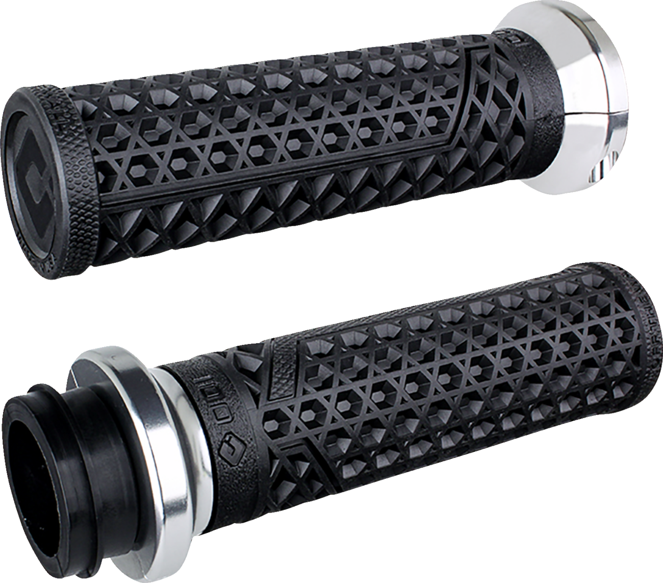 ODI Vans Indian Grips - Black/Silver V31VITWB-S