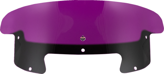 KLOCK WERKS Kolor Flare™ Windshield - 8" - Purple - Indian KWW-04-0624