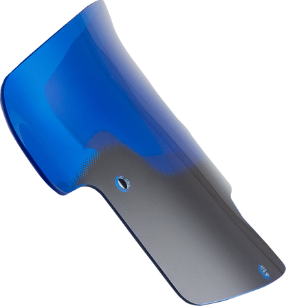 KLOCK WERKS Kolor Flare™ Windshield - 8" - Blue - Indian KWW-04-0623
