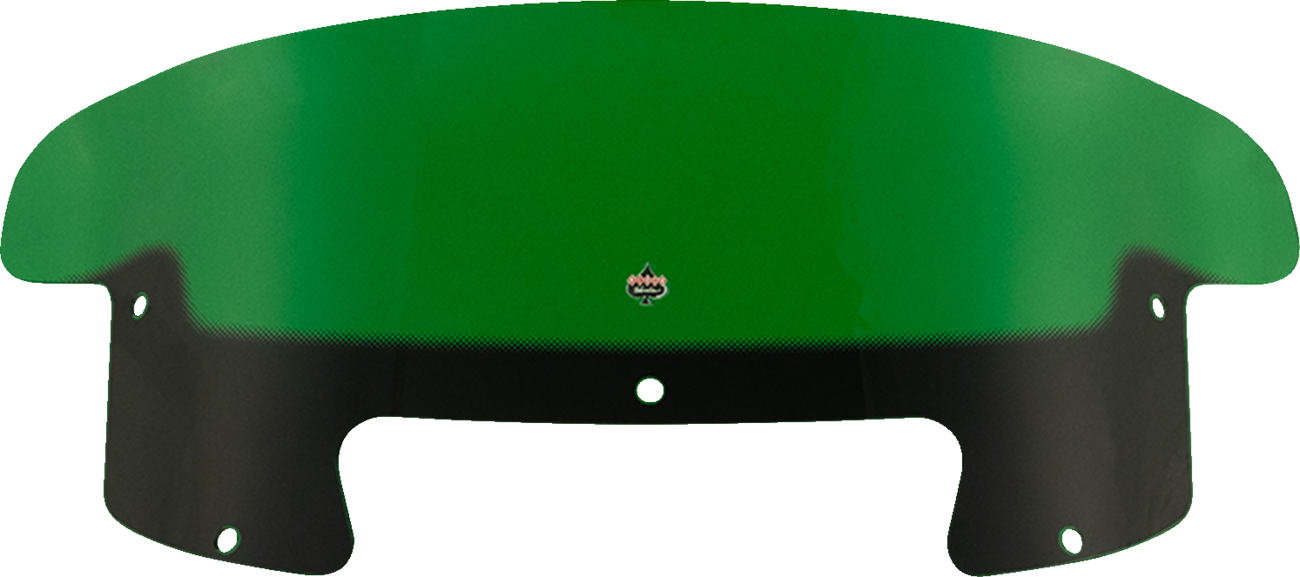 KLOCK WERKS Kolor Flare™ Windshield - 8" - Green - Indian KWW-04-0630