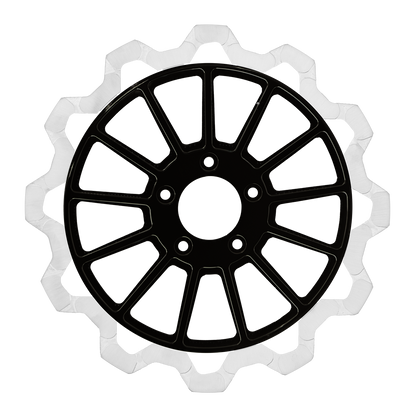 Oversized 13" Bow-Tie Front Rotors