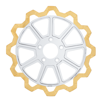 Oversized 13" Bow-Tie Front Rotors