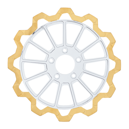 Oversized 13" Bow-Tie Front Rotors