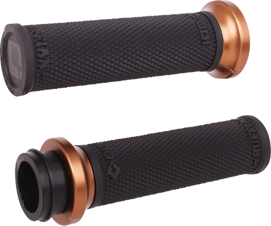 ODI Ruffian Lock-On Street Grips - Indian TBW - Black/Bronze V30ITWB-Z