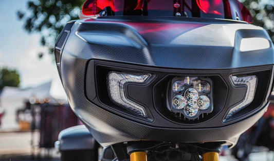 Forever Rad Custom Dynamics Shark Demon Headlight for Indian Challenger - Forever Rad-Forever Rad
