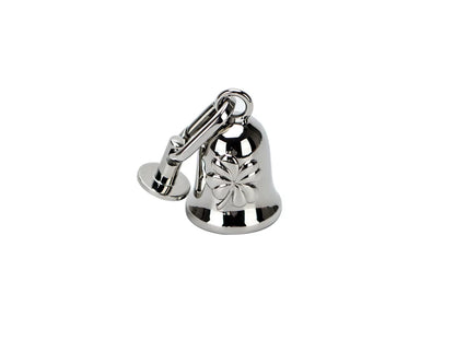 Guardian Bell with Hardware - Patron Saint of Motorcyclist - Stainless-Steel
