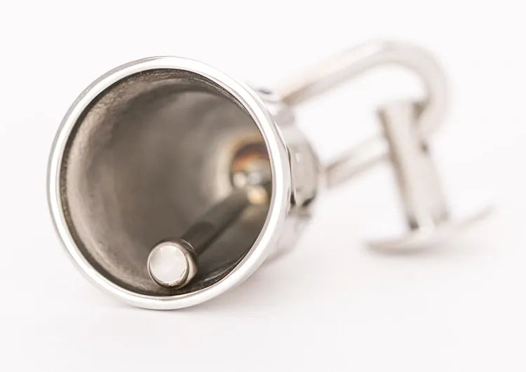 Guardian Bell with Hardware - Patron Saint of Motorcyclist - Stainless-Steel