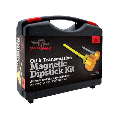Performance Magnetic Dipstick Kit for Harley-Davidson Touring M8 - Curved Gold