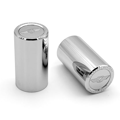 Figurati Designs Docking Cover Set for Harley-Davidson - Stainless-Steel