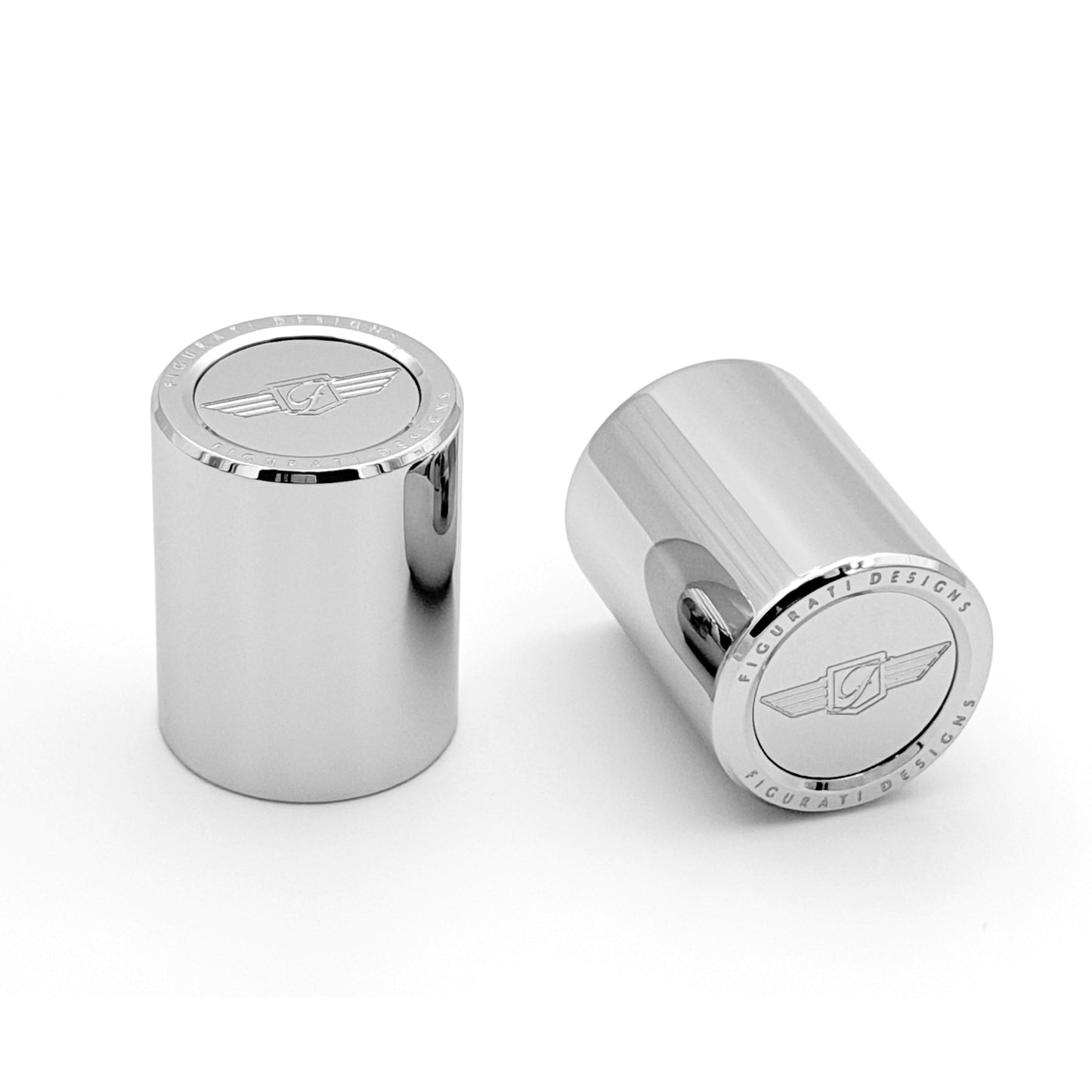 Figurati Designs Docking Cover Set for Harley-Davidson - Stainless-Steel