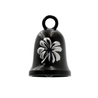 Guardian Bell with Hardware - Patron Saint of Motorcyclist - Black
