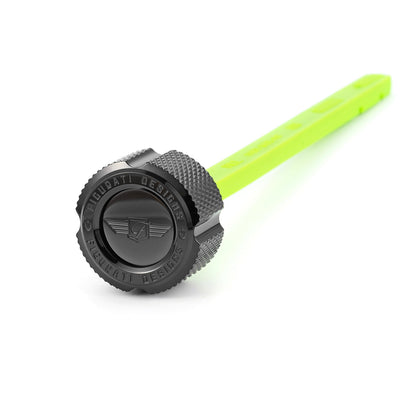 Signature Magnetic Dipstick for Indian ThunderStroke (2020-2025) - Knurled Black