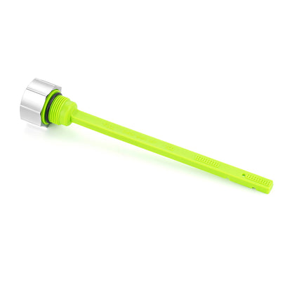 Signature Magnetic Dipstick for Indian ThunderStroke (2020-2025) - Curved Silver