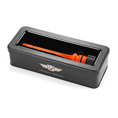 Custom Signature Magnetic Dipstick for Harley-Davidson M8 Softail - Knurled Black - Contrast