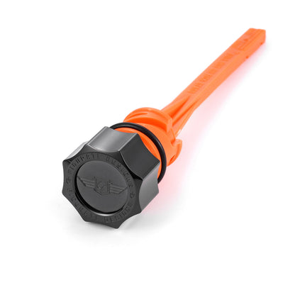 Signature Magnetic Dipstick for Harley-Davidson M8 Softail - Curved Black