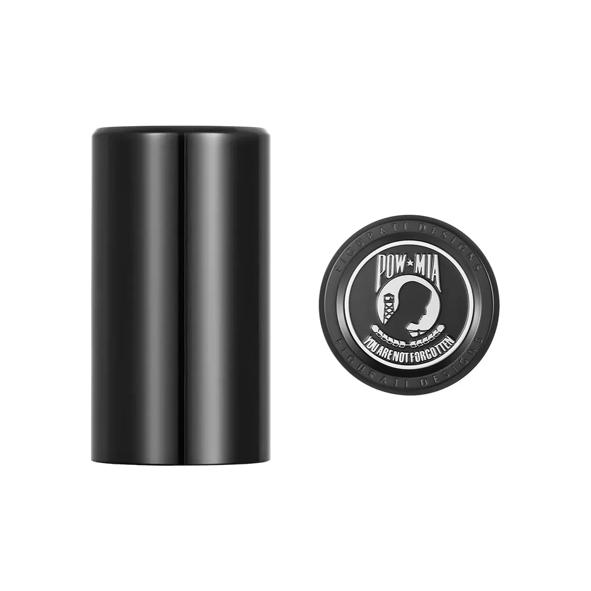 Harley-Davidson Stainless-Steel In Black POW MIA Docking Hardware