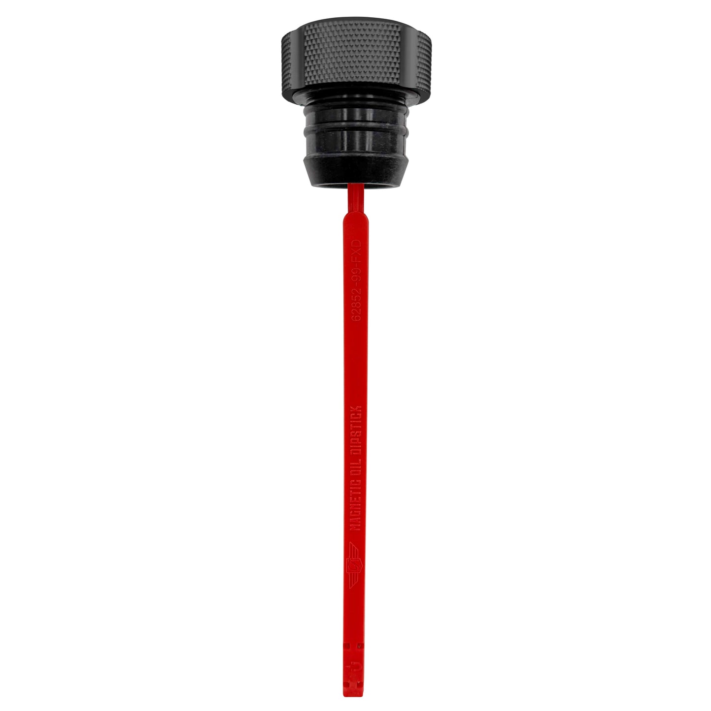 Performance Magnetic Dipstick for Harley-Davidson Dyna (1999-2005) - Knurled Black