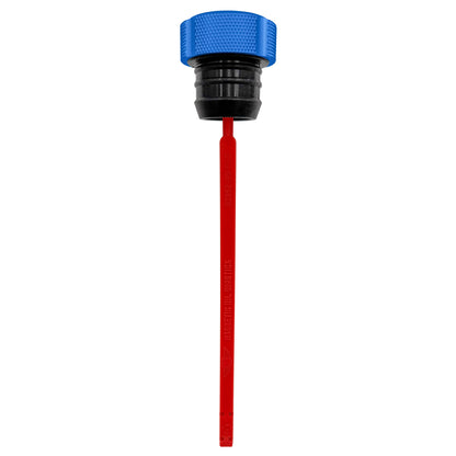 Performance Magnetic Dipstick for Harley-Davidson Dyna (1999-2005) - Knurled Blue