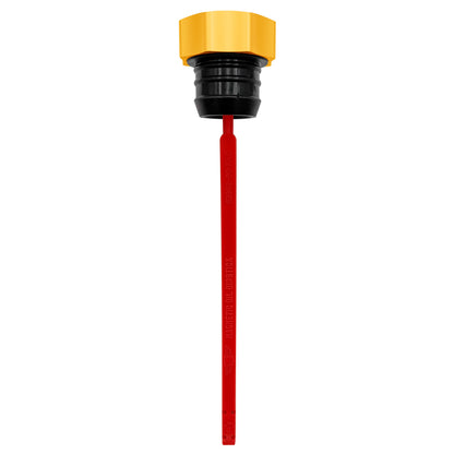 Performance Magnetic Dipstick for Harley-Davidson Dyna (1999-2005) - Curved Gold