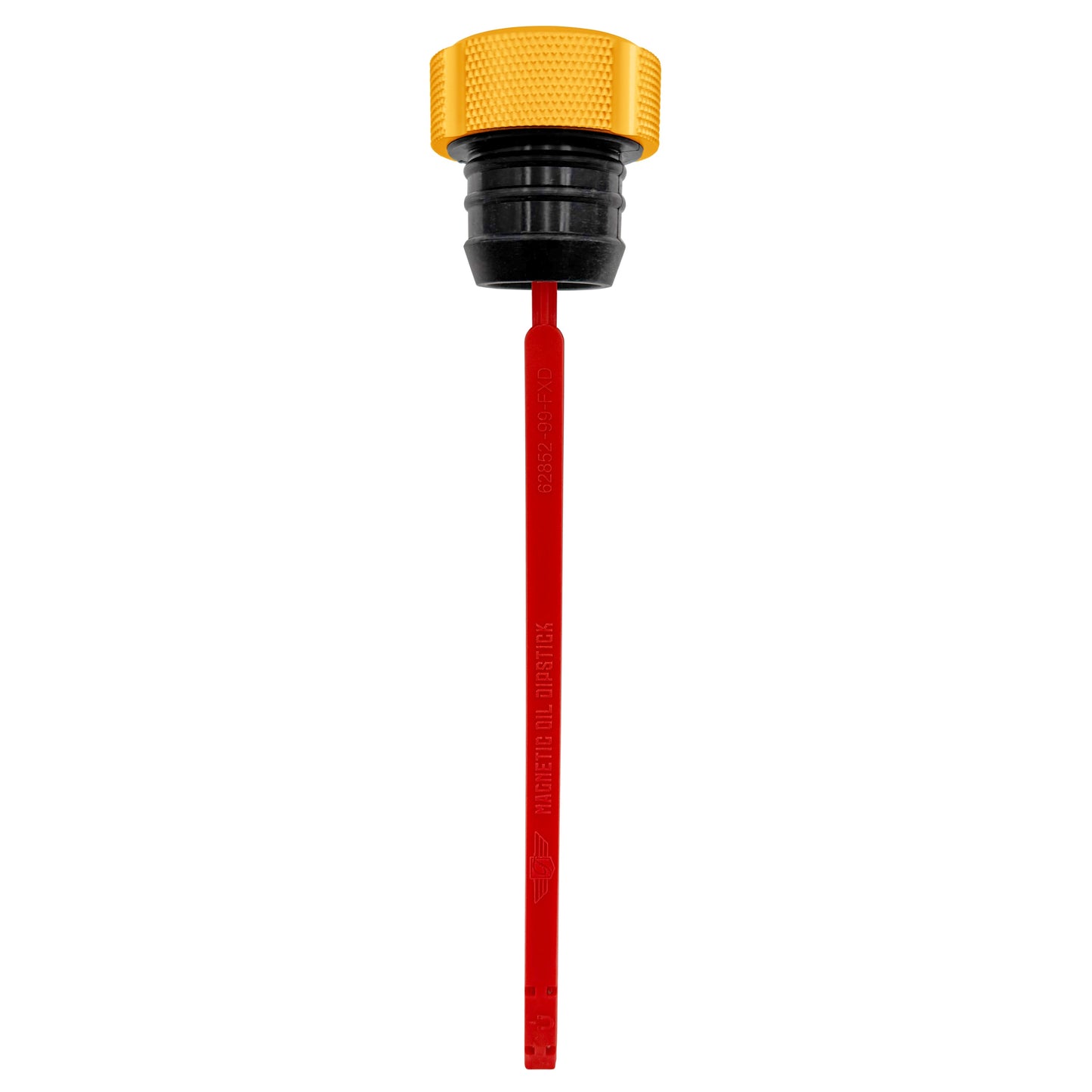 Performance Magnetic Dipstick for Harley-Davidson Dyna (1999-2005) - Knurled Gold