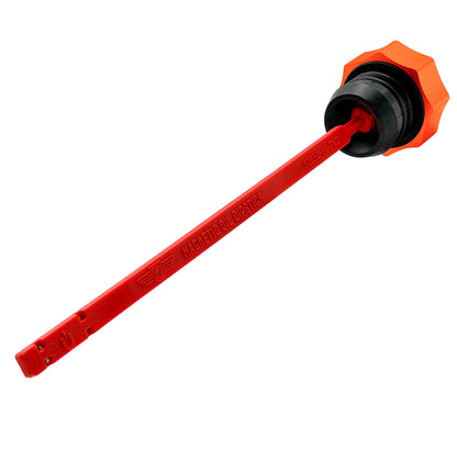 Performance Magnetic Dipstick for Harley-Davidson Dyna (1999-2005) - Curved Orange