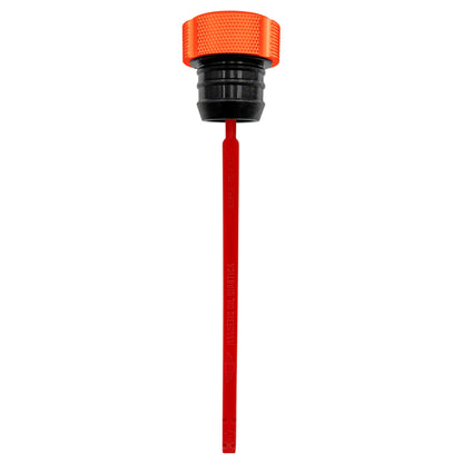 Performance Magnetic Dipstick for Harley-Davidson Dyna (1999-2005) - Knurled Orange